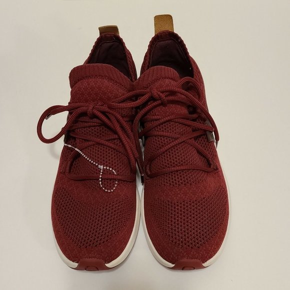 Timberland Flyroam Go Knit Chukka A1UGG A2350 Burgundy Womens Size‎ 10 New n Box - Picture 4 of 10